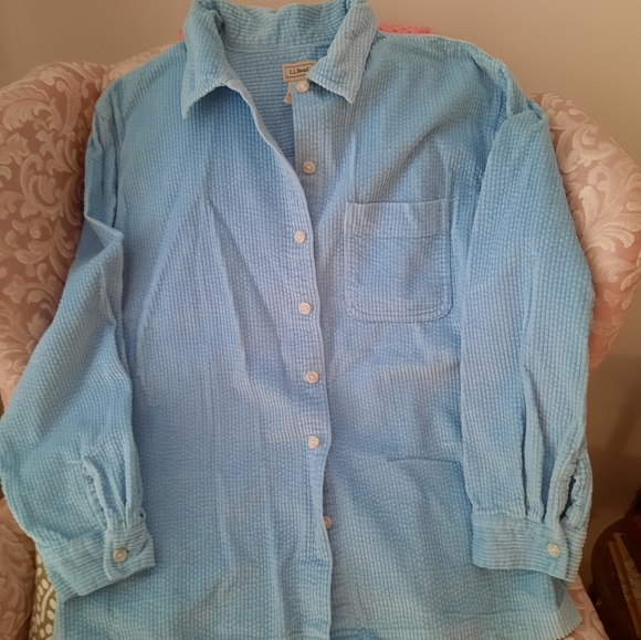 L.L. Bean Tops - LL Bean wide wale corduroy shirt